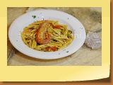 primo con pesce e verdure